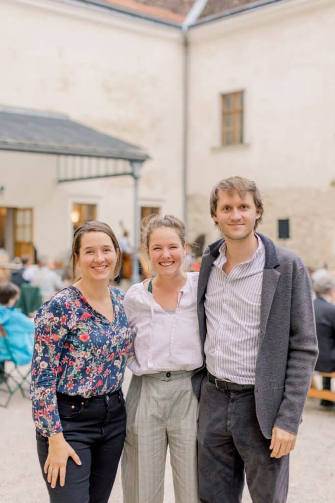 Bild Sabrina Reheis-Rainer, Magdalena Pramhaas und Manuel Egger